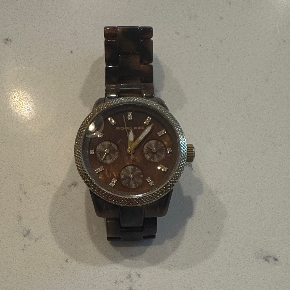 Michael Kors Tortoise Watch